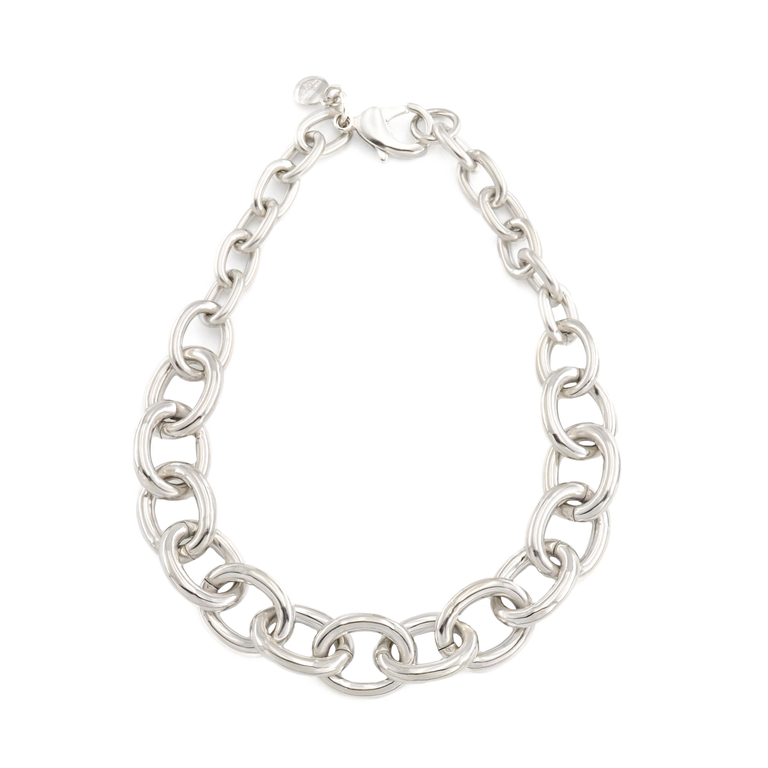 Silver Chunky Chain Necklace