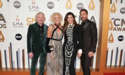 Little Big Town appears on the red carpet at the CMAs