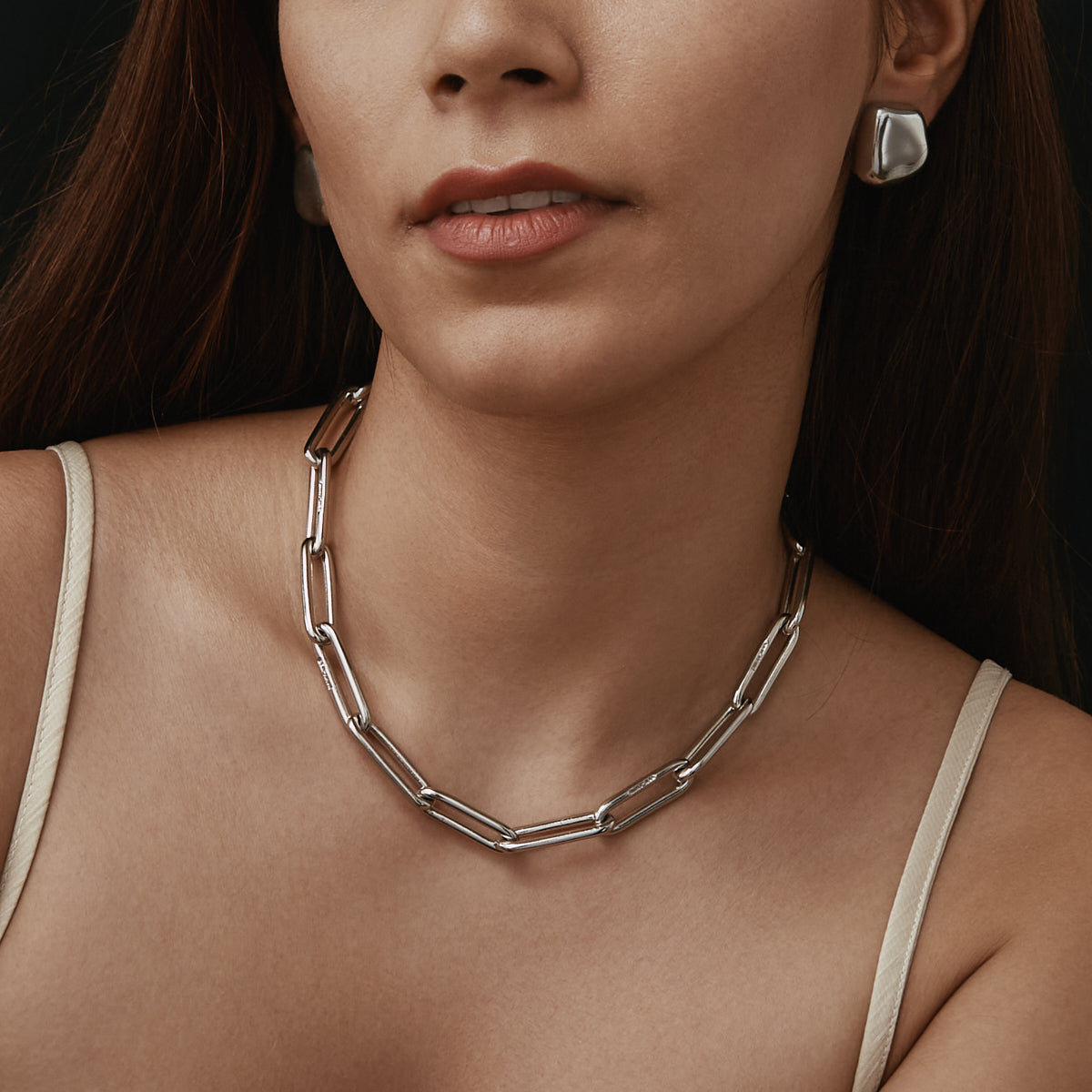 Joeyy Rapper Earring Joey Small Silver-Tone Earrings | Ben-Amun Jewelry