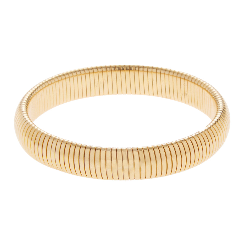 Brandy Gold Cobra Bangle | Ben-Amun Jewelry
