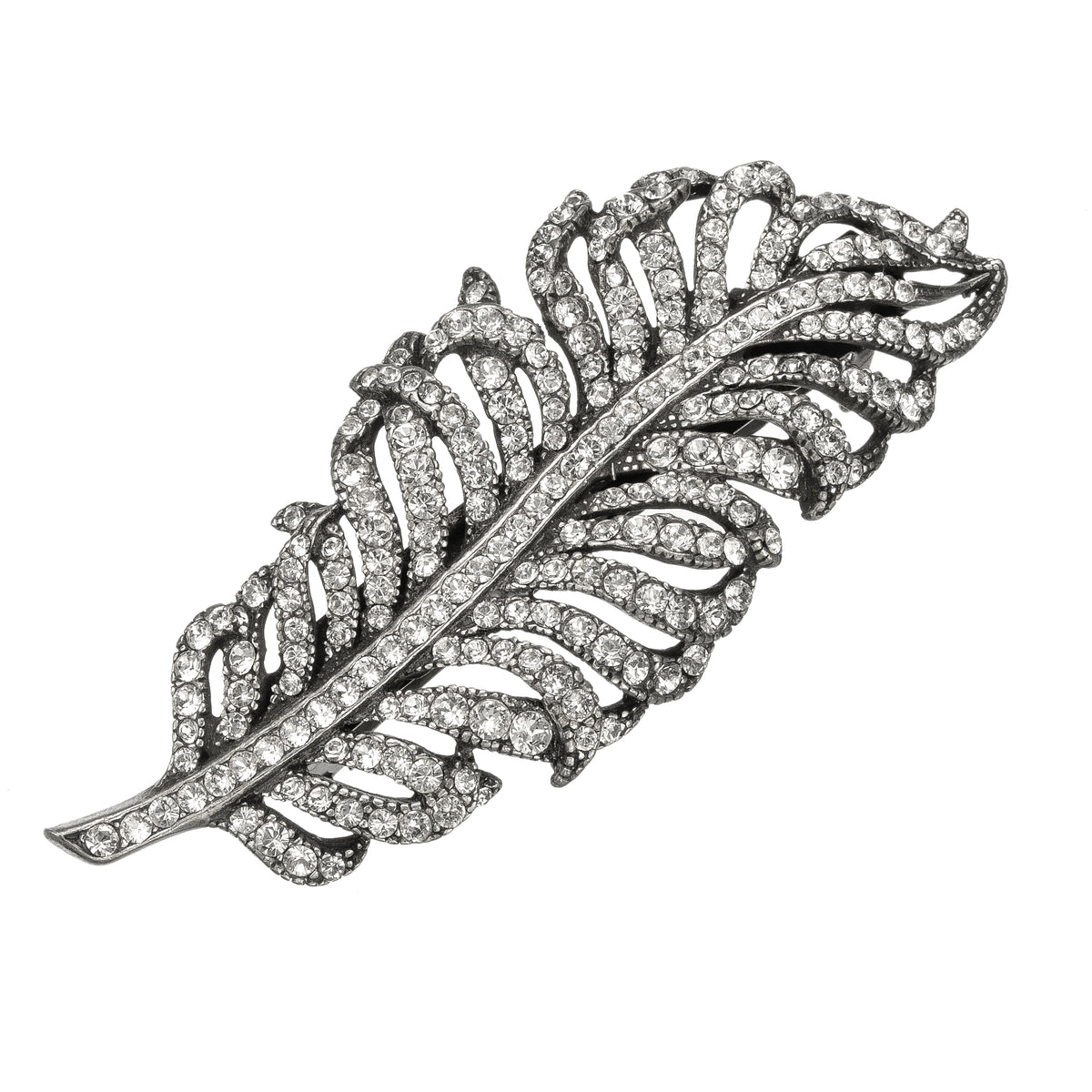 Ben-Amun Hair accessory Wedding Silver Crystal hair comb BRAND NEW NEVER WORN Rapture Small Crystal Wedding Hair Comb main image 2
