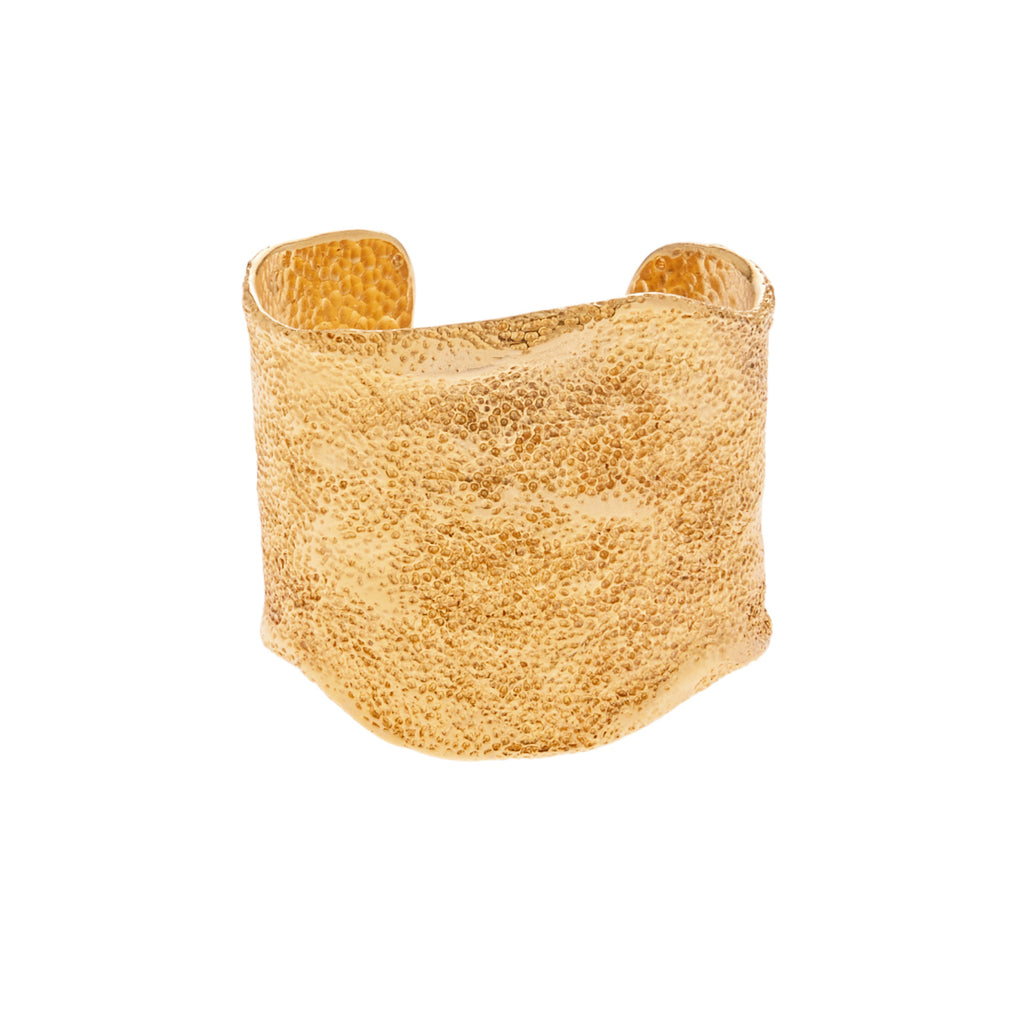 Reef chunky gold cuff bracelet | Ben-Amun Jewelry