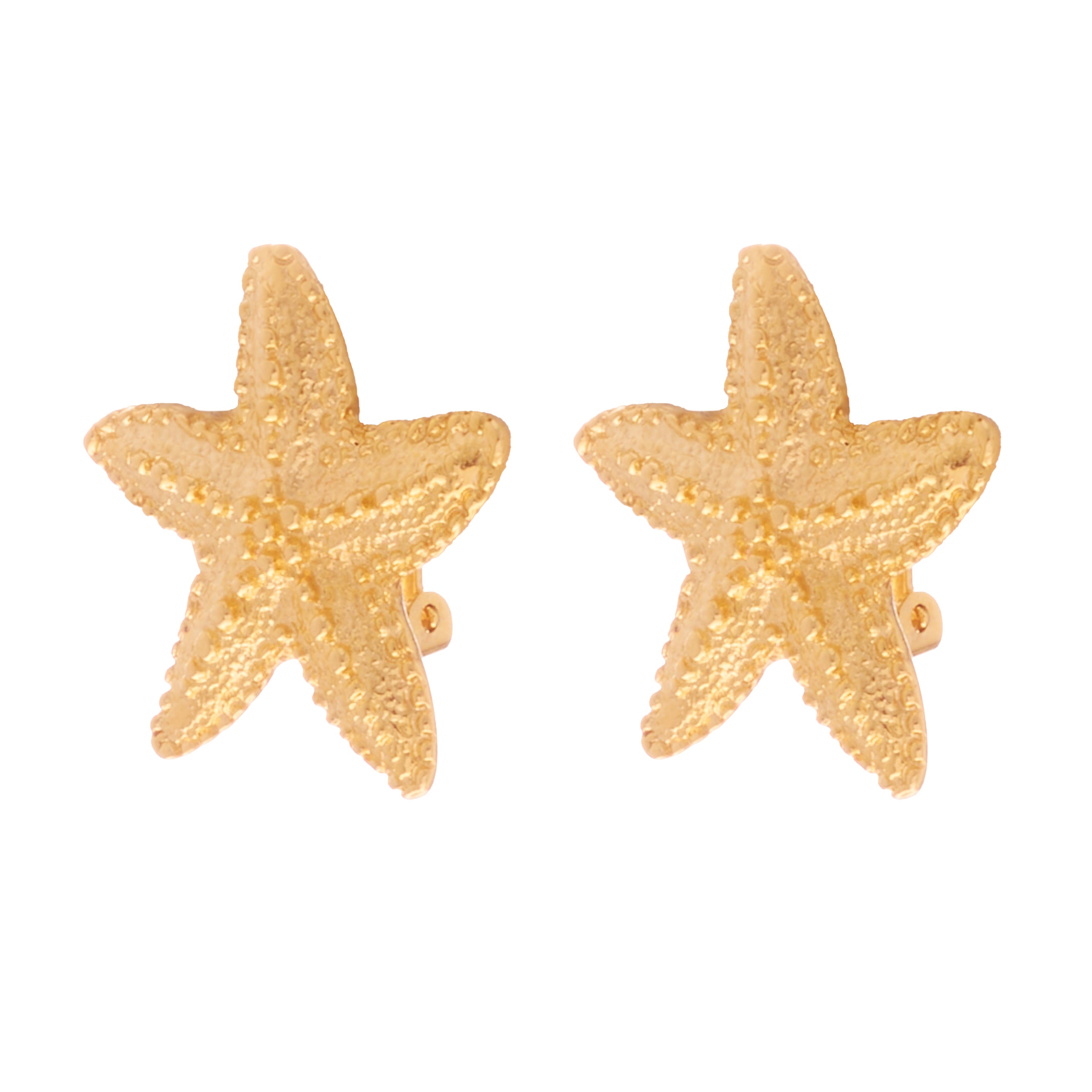 thumbnail image 2 of Gold Starfsh Earrngs, Starfsh Dangle Earrngs, Slver Long Earrngs 2 of 13