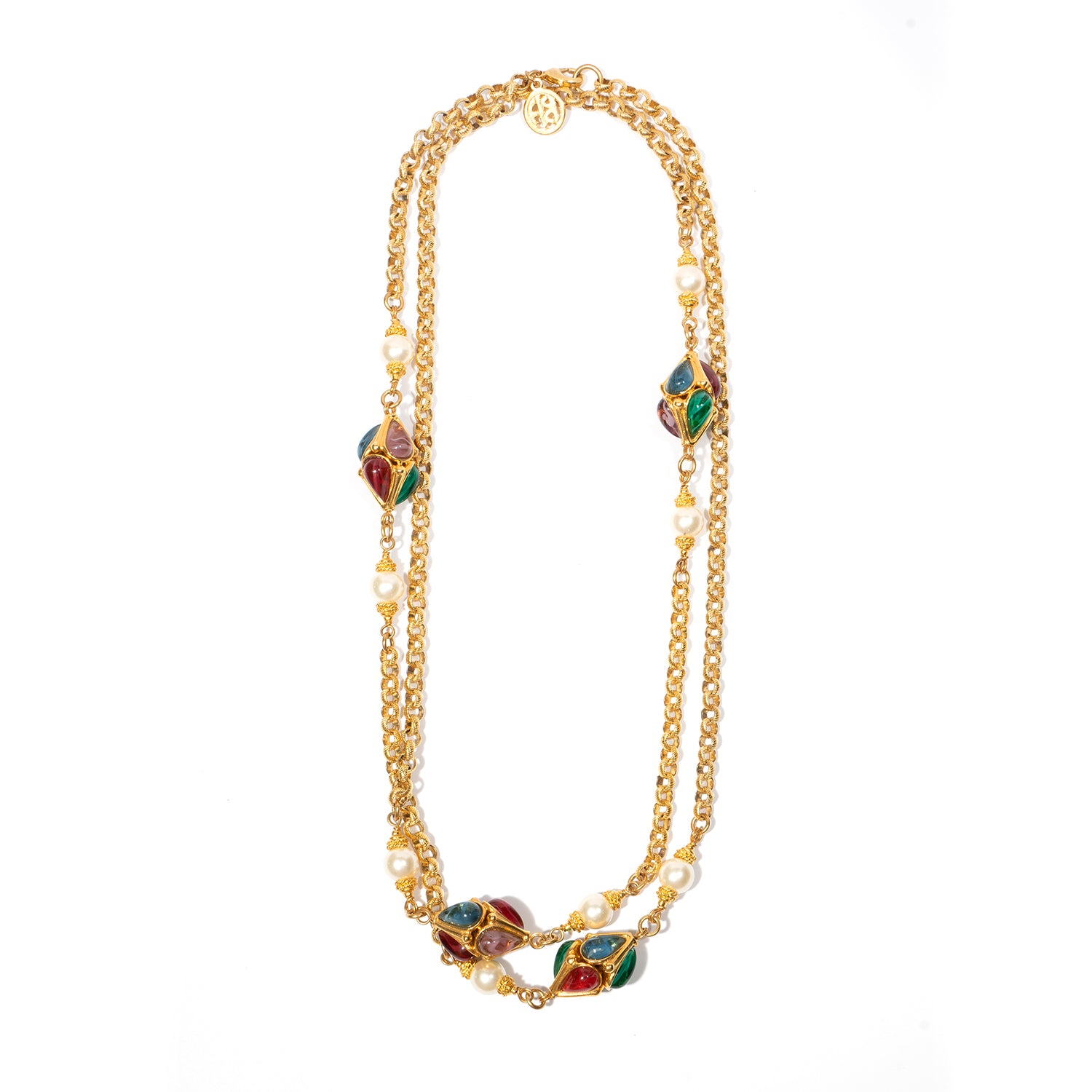Ben-Amun gold link necklace