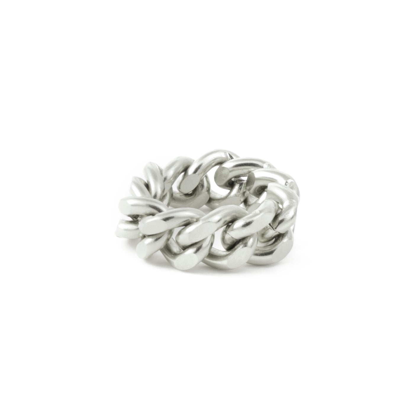Ben-Amun silver plated chain ring