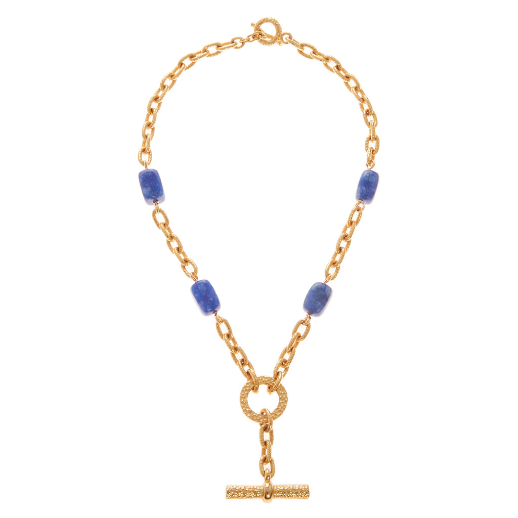 Blue Stones Santorini Necklace | Ben-Amun Jewelry
