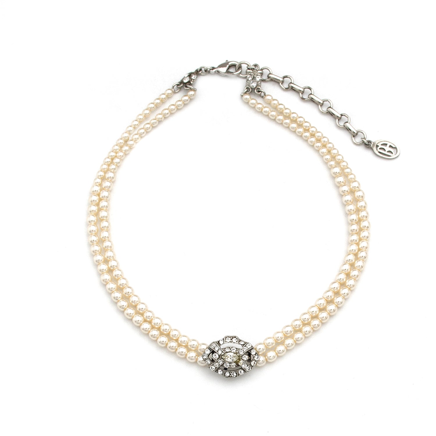 Chanel Seven-Strand Pearl Choker Necklace - Chanel