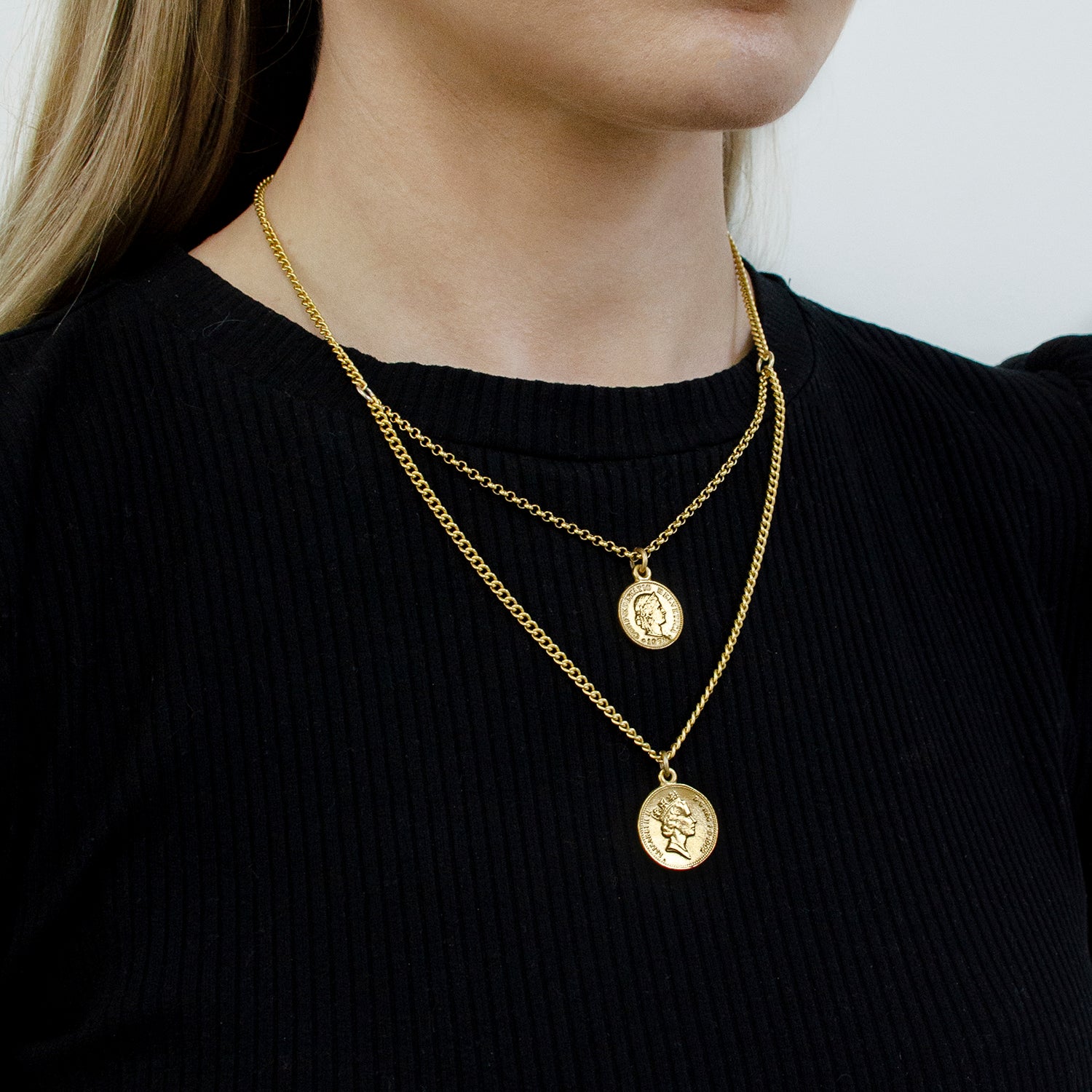 Casanova charm black necklace Clearance